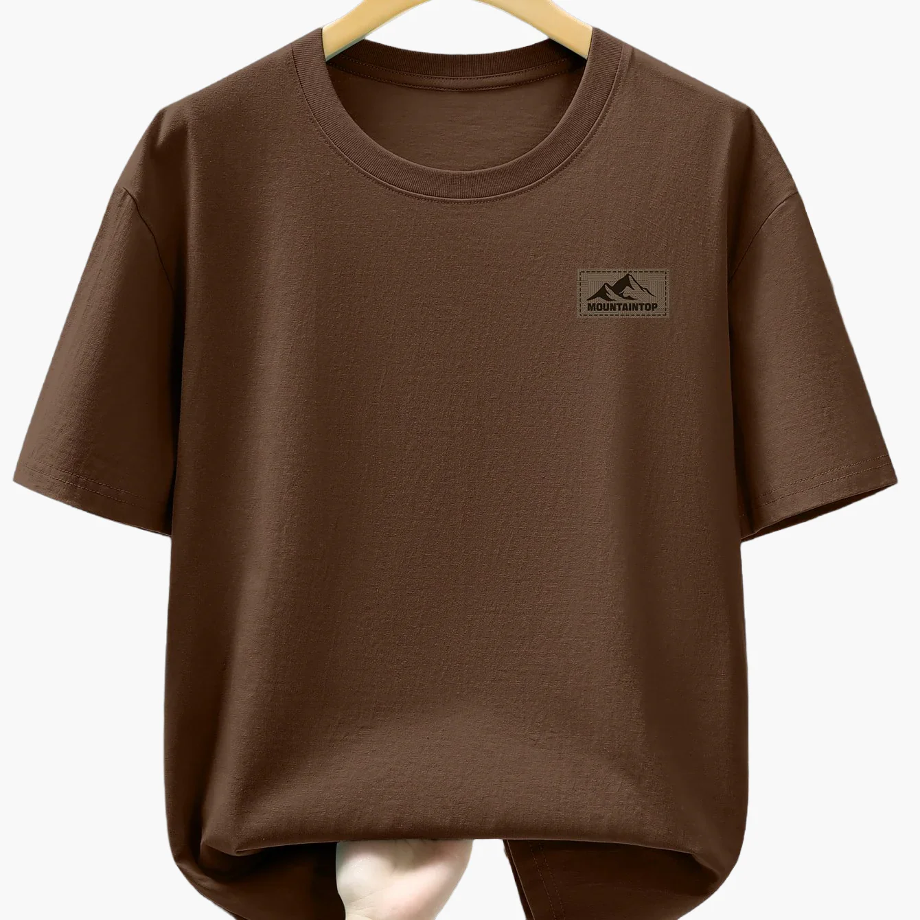 Herren T-Shirt mit Berg-Logo – Lässiges Freizeitshirt für Alltag & Outdoor - Image 12