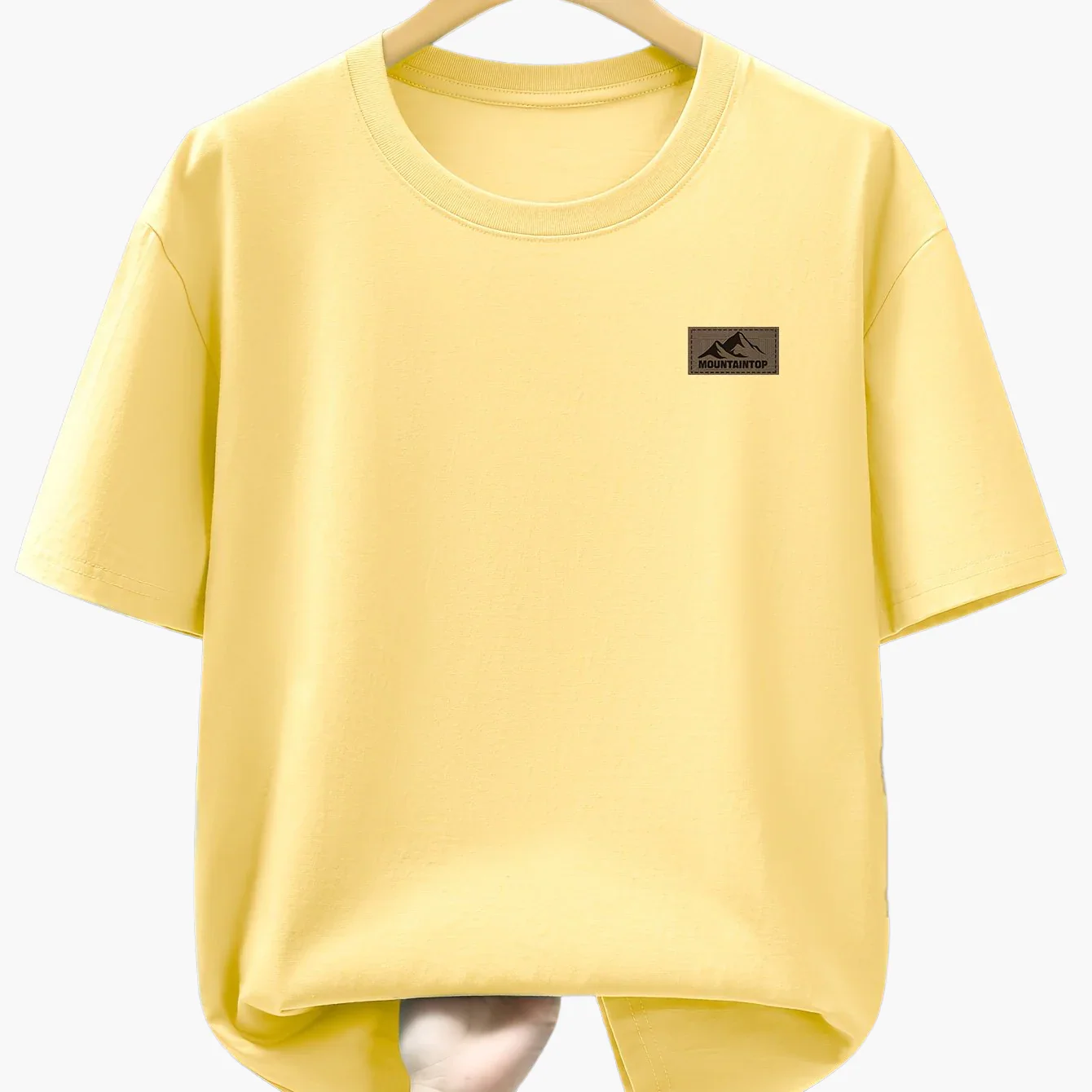 Herren T-Shirt mit Berg-Logo – Lässiges Freizeitshirt für Alltag & Outdoor - Image 17