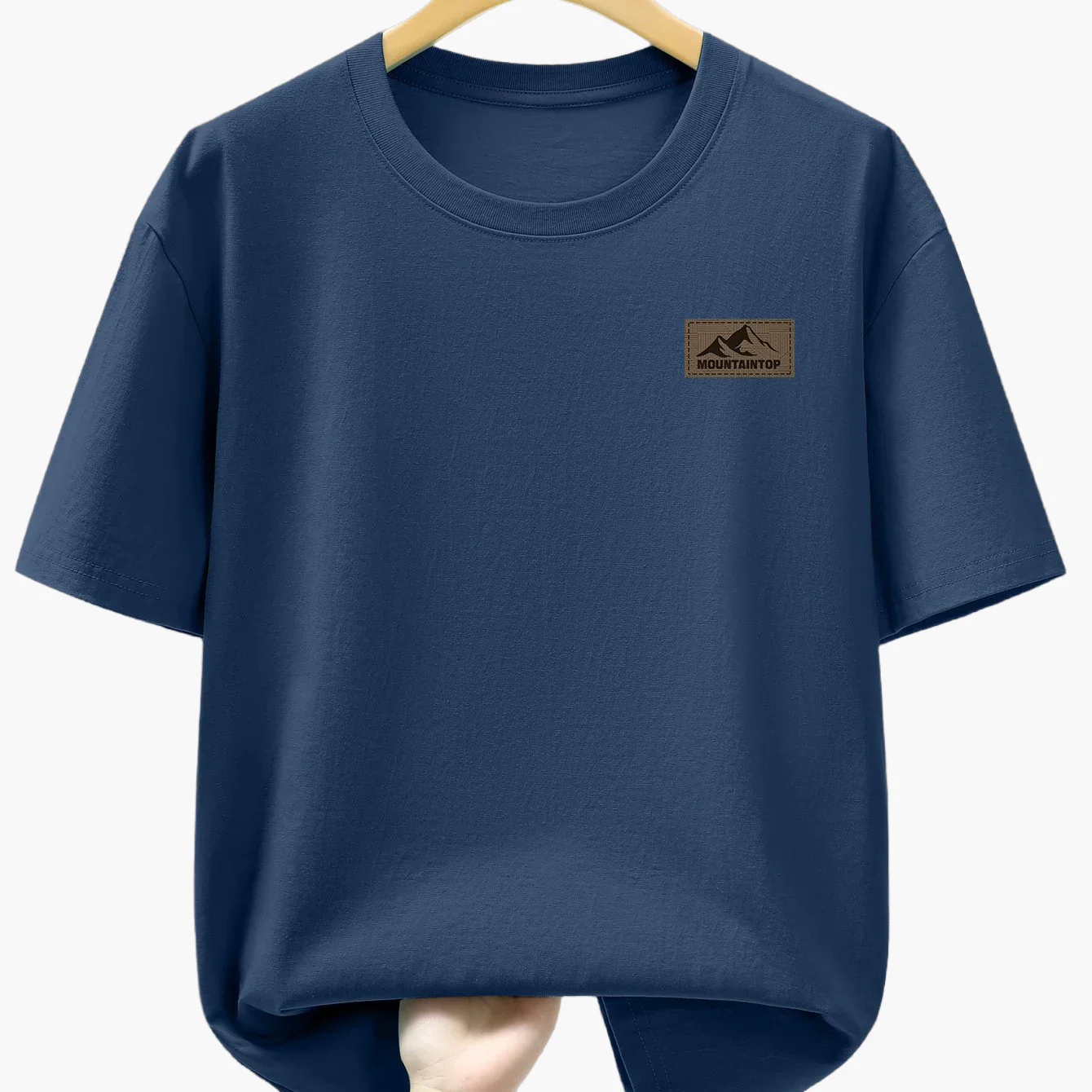 Herren T-Shirt mit Berg-Logo – Lässiges Freizeitshirt für Alltag & Outdoor - Image 19