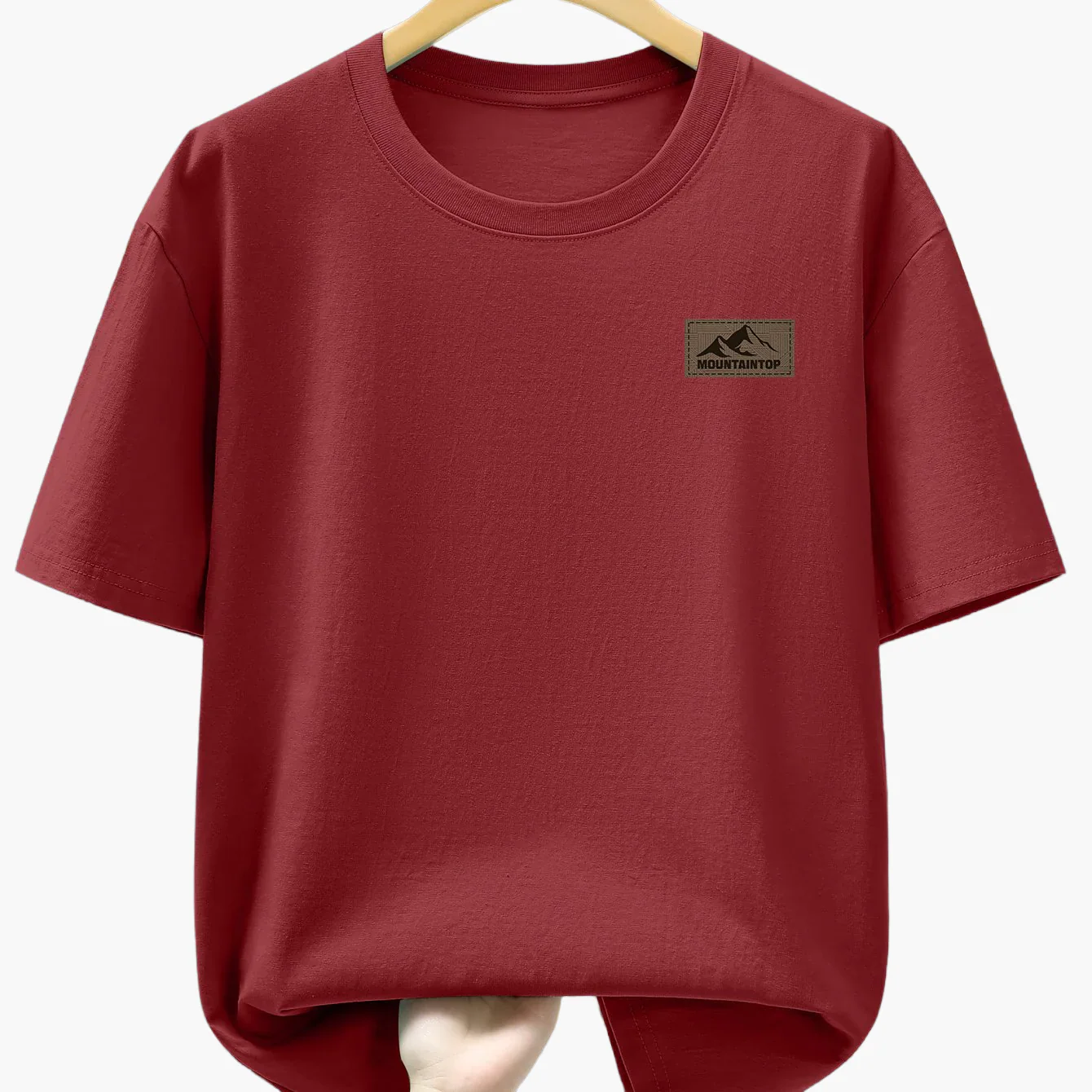Herren T-Shirt mit Berg-Logo – Lässiges Freizeitshirt für Alltag & Outdoor - Image 5