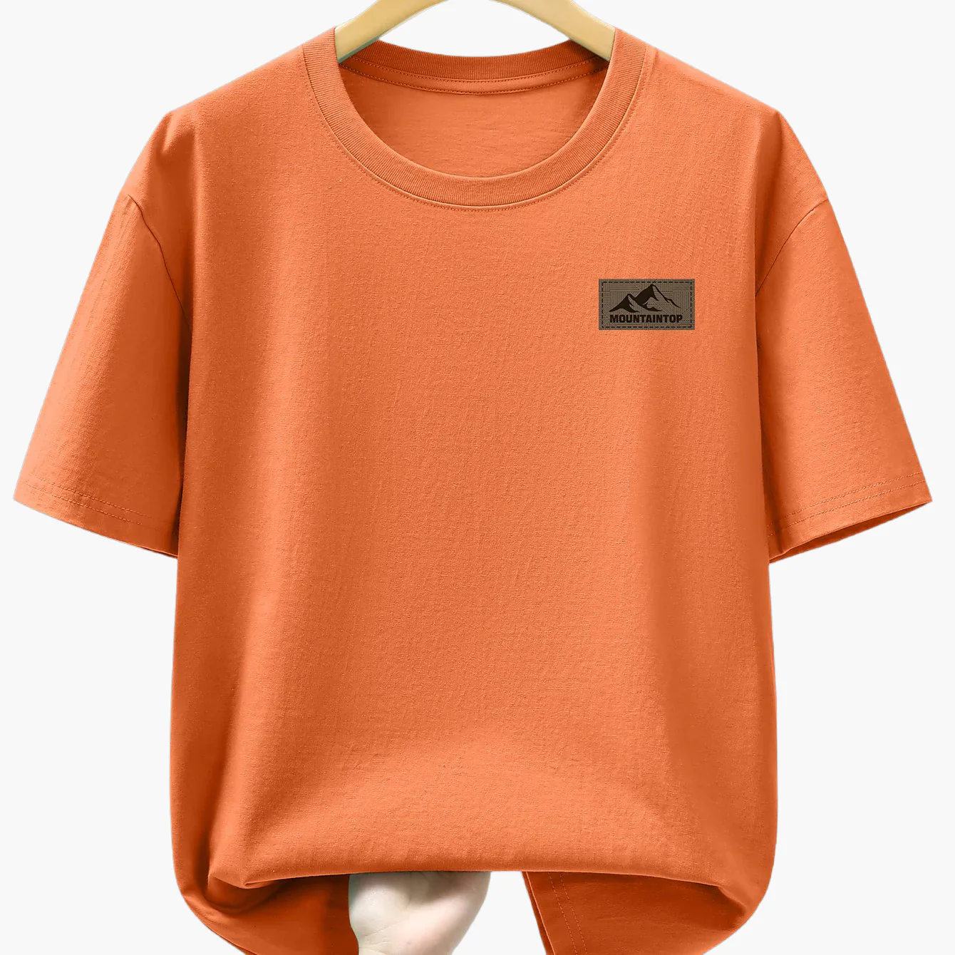 Herren T-Shirt mit Berg-Logo – Lässiges Freizeitshirt für Alltag & Outdoor - Image 7