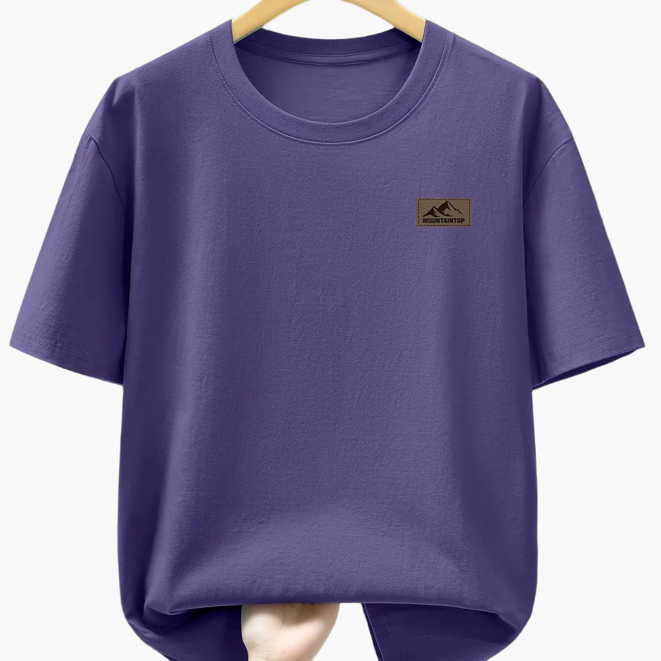 Herren T-Shirt mit Berg-Logo – Lässiges Freizeitshirt für Alltag & Outdoor - Image 9