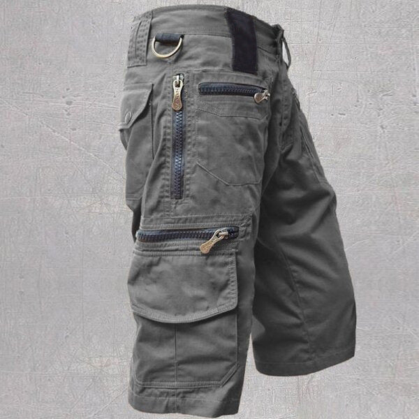 Herren Taktische Outdoor Cargo Shorts mit Reißverschlusstaschen – Wander- & Abenteuershorts - Image 3