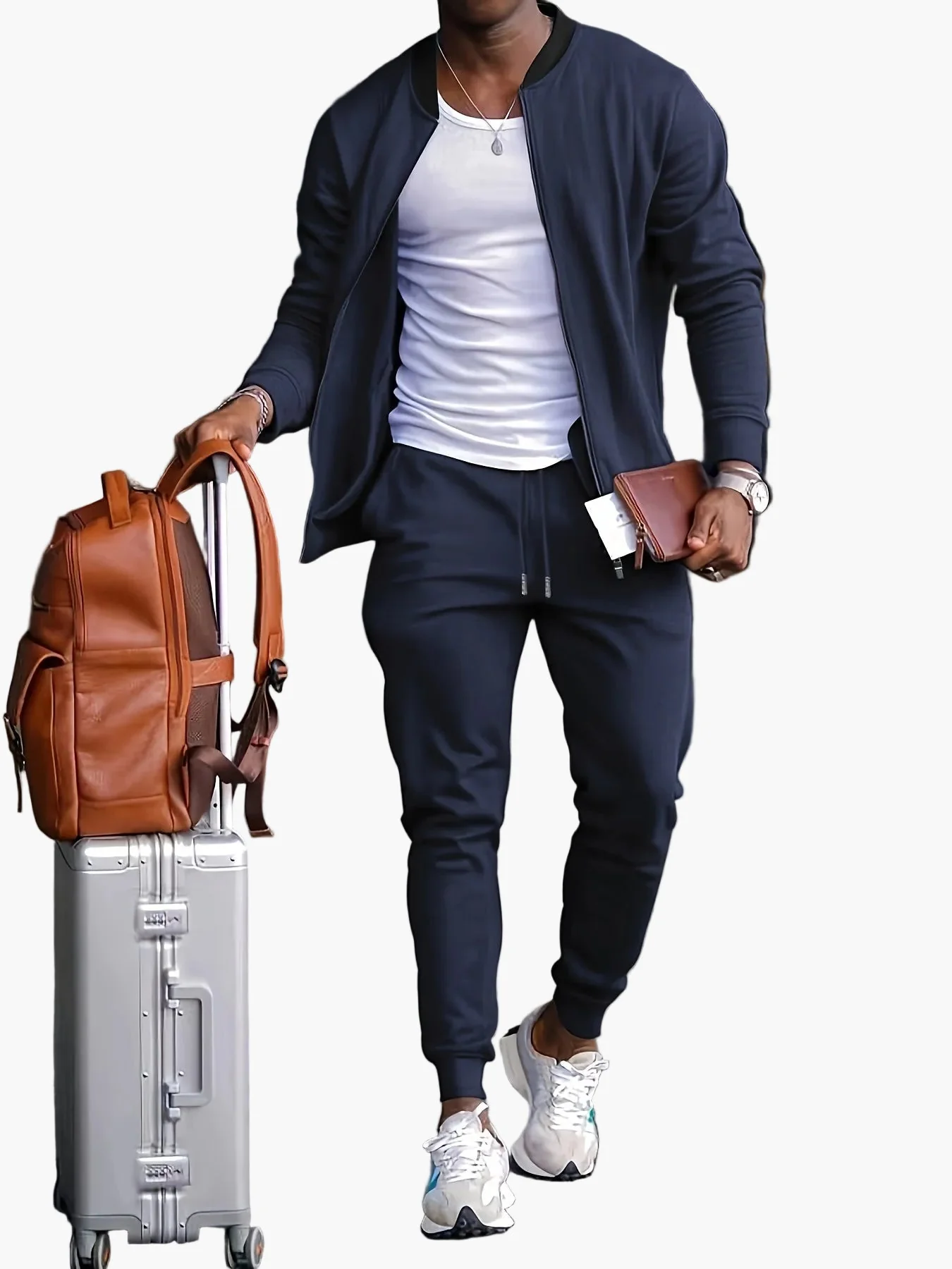 Herren Trainingsanzug Set – Modernes Sport- und Freizeit-Outfit für Reise & Alltag - Image 2