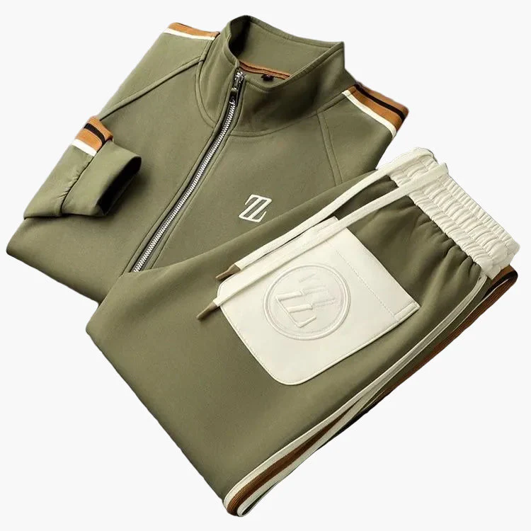 Herren Trainingsanzug Set Zweiteiler Sport & Freizeit – Modernes Streetwear Outfit - Image 3