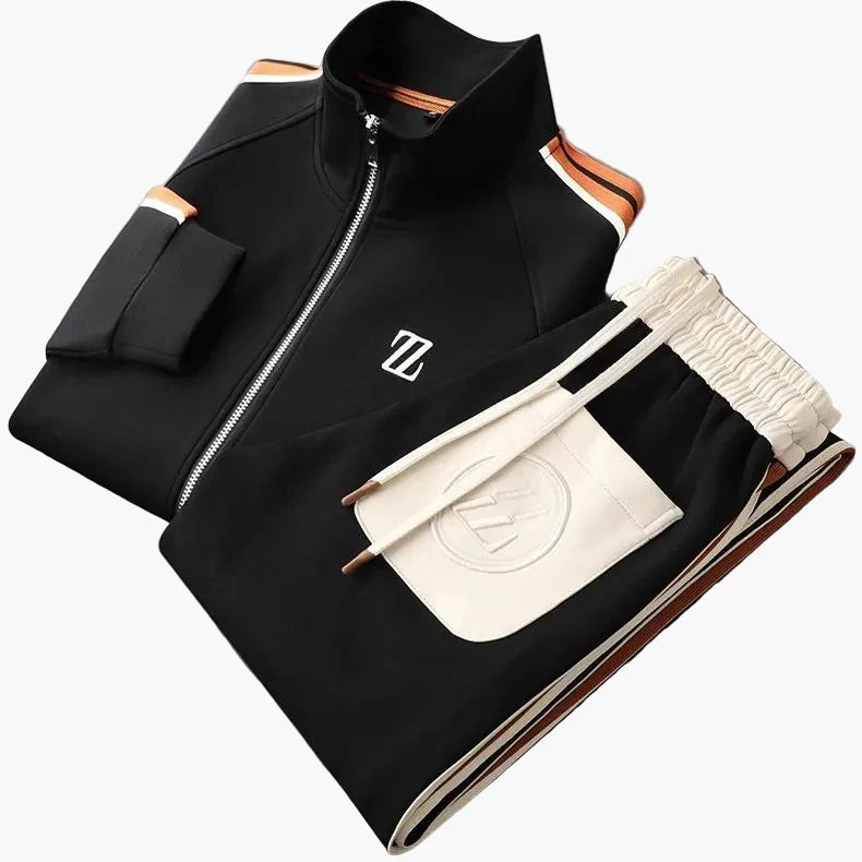 Herren Trainingsanzug Set Zweiteiler Sport & Freizeit – Modernes Streetwear Outfit - Image 7