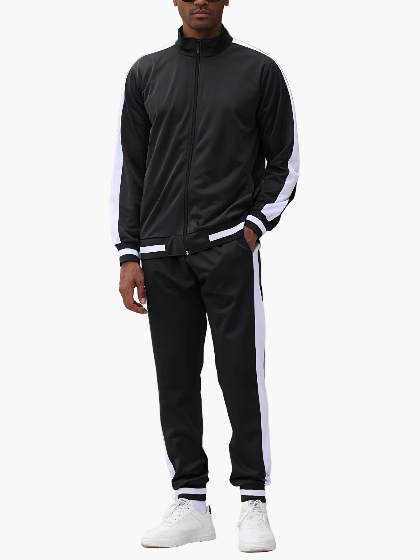 Herren Trainingsanzug Sport Freizeit Set – Modernes Design, Komfort für Alltag & Fitness - Image 3