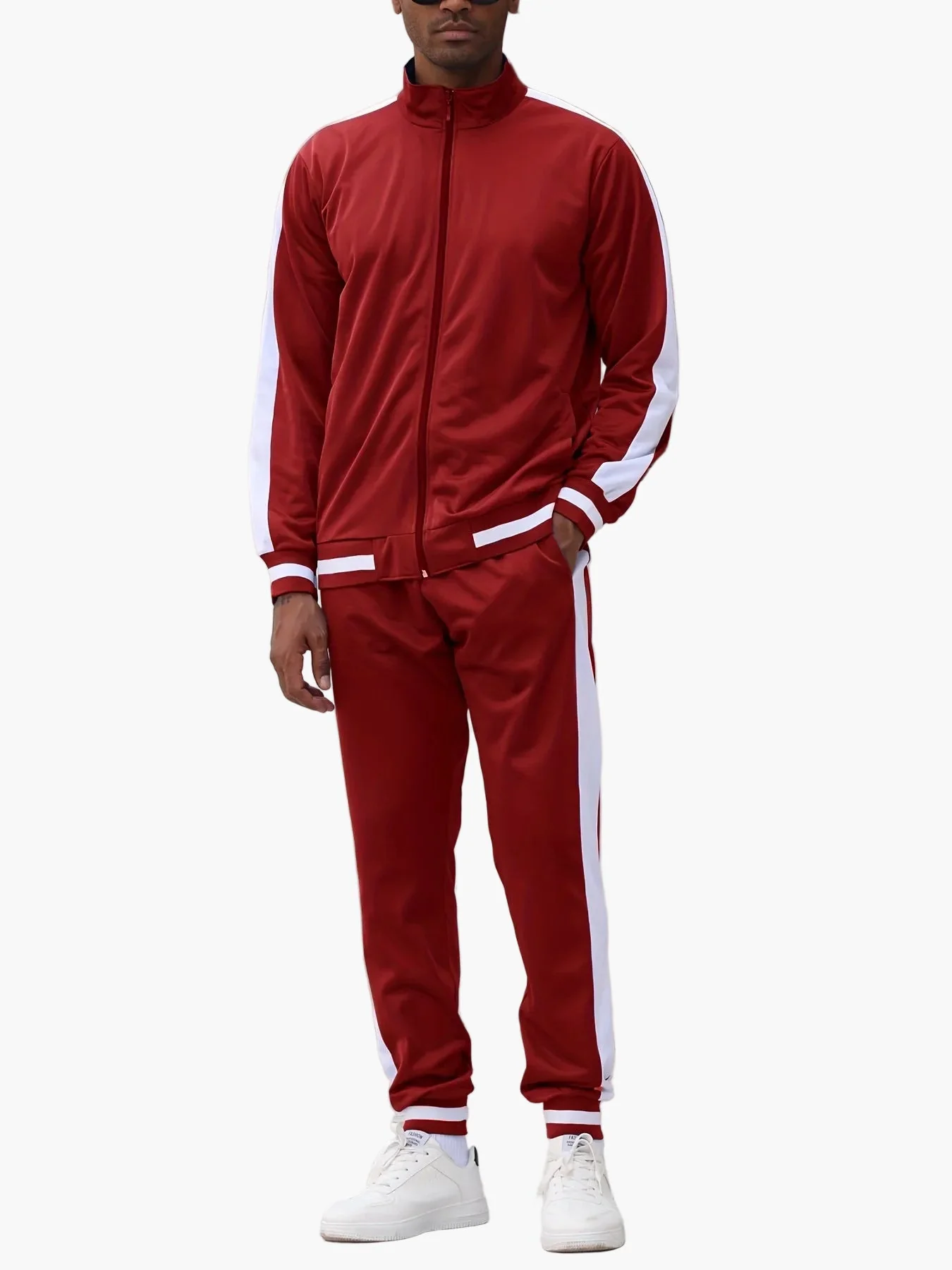 Herren Trainingsanzug Sport Freizeit Set – Modernes Design, Komfort für Alltag & Fitness - Image 4