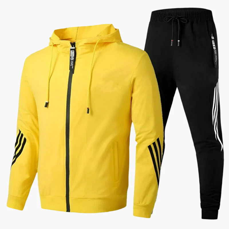 Herren Trainingsanzug Zweiteilig – Sportlicher Freizeitanzug mit Kapuze für Alltag & Fitness - Image 7