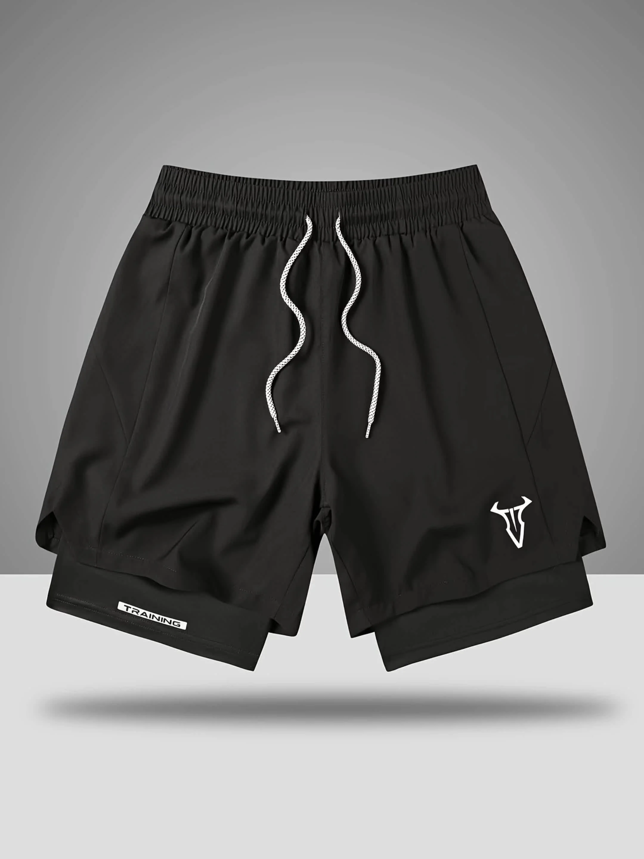 Herren Trainingsshorts Sport Fitness mit elastischem Bund und Kordelzug - Image 11