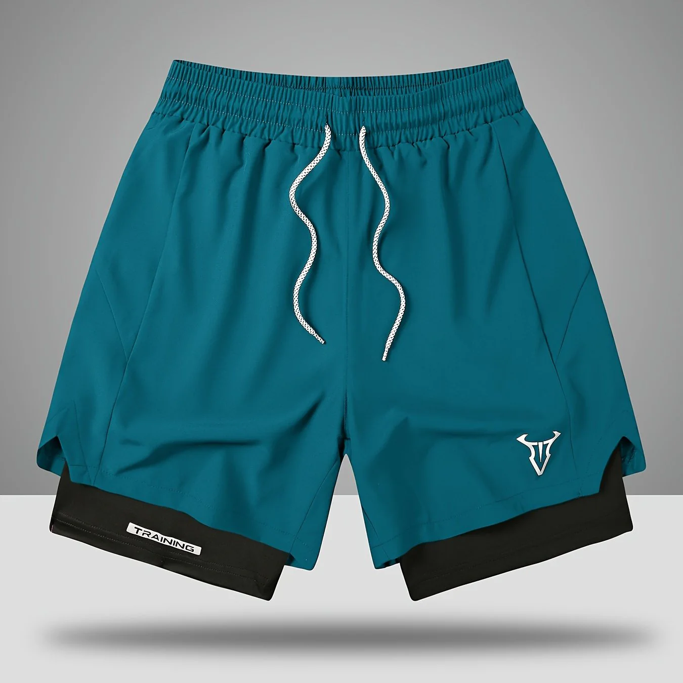 Herren Trainingsshorts Sport Fitness mit elastischem Bund und Kordelzug - Image 15
