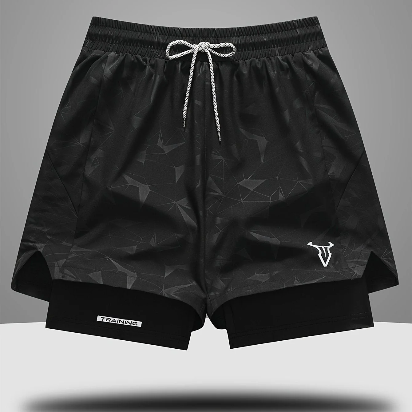 Herren Trainingsshorts Sport Fitness mit elastischem Bund und Kordelzug - Image 18