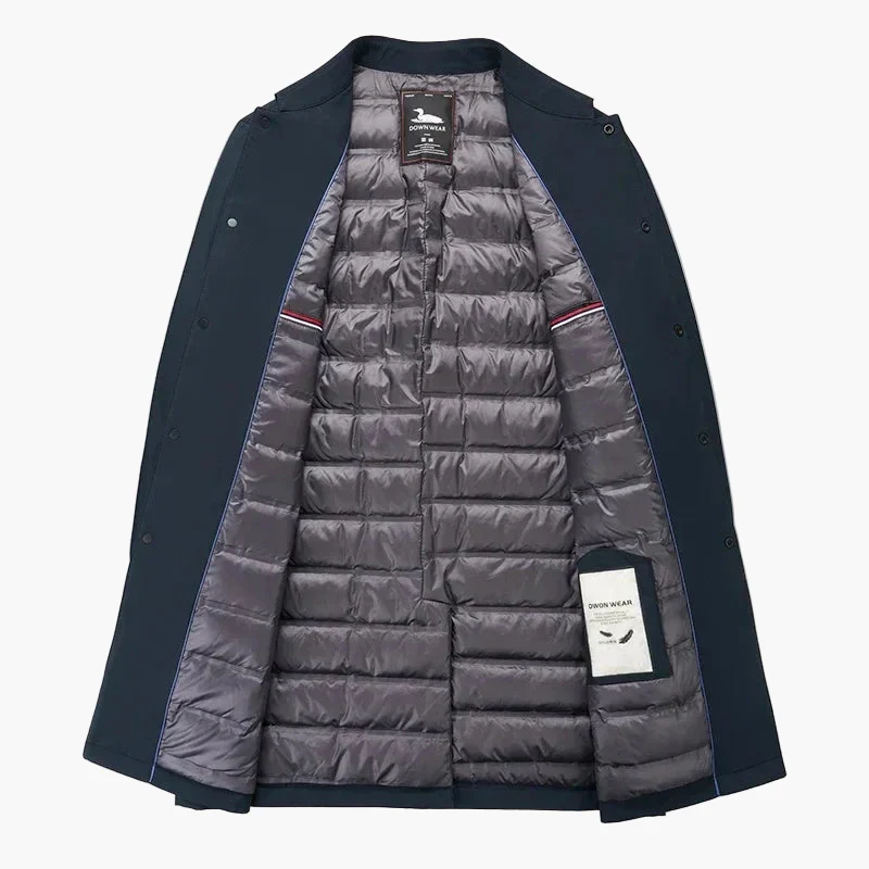 Herren Übergangsjacke mit Stehkragen – Eleganter City-Stil für Alltag und Büro - Image 2