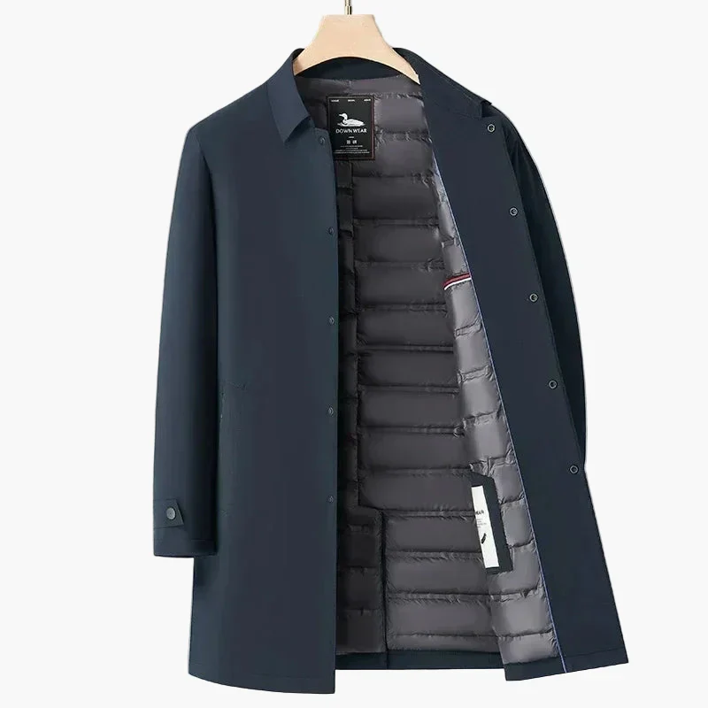 Herren Übergangsjacke mit Stehkragen – Eleganter City-Stil für Alltag und Büro - Image 6