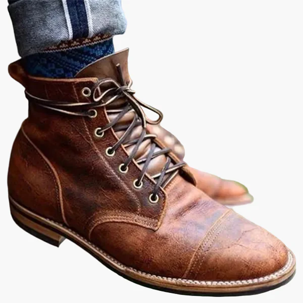 Herren Vintage Boots – Klassische Stiefeletten für Alltag & Freizeit - Image 10