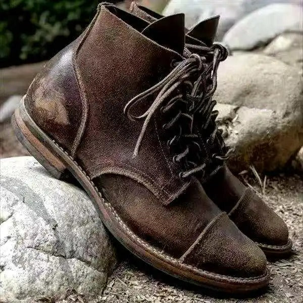 Herren Vintage Boots – Klassische Stiefeletten für Alltag & Freizeit - Image 4
