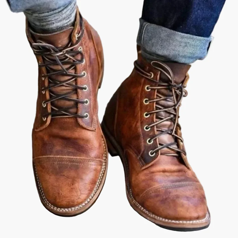 Herren Vintage Boots – Klassische Stiefeletten für Alltag & Freizeit - Image 6