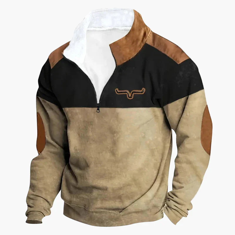 Herren Vintage Western Pullover mit Ethno-Muster – Outdoor & Freizeit - Image 23