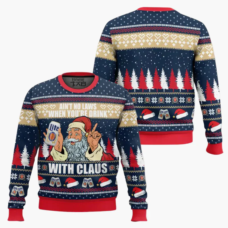 Herren Weihnachtspullover Lustig – It's the Most Wonderful Time for a Beer – Ugly Christmas Sweater für Männer, Party & Geschenk - Image 10