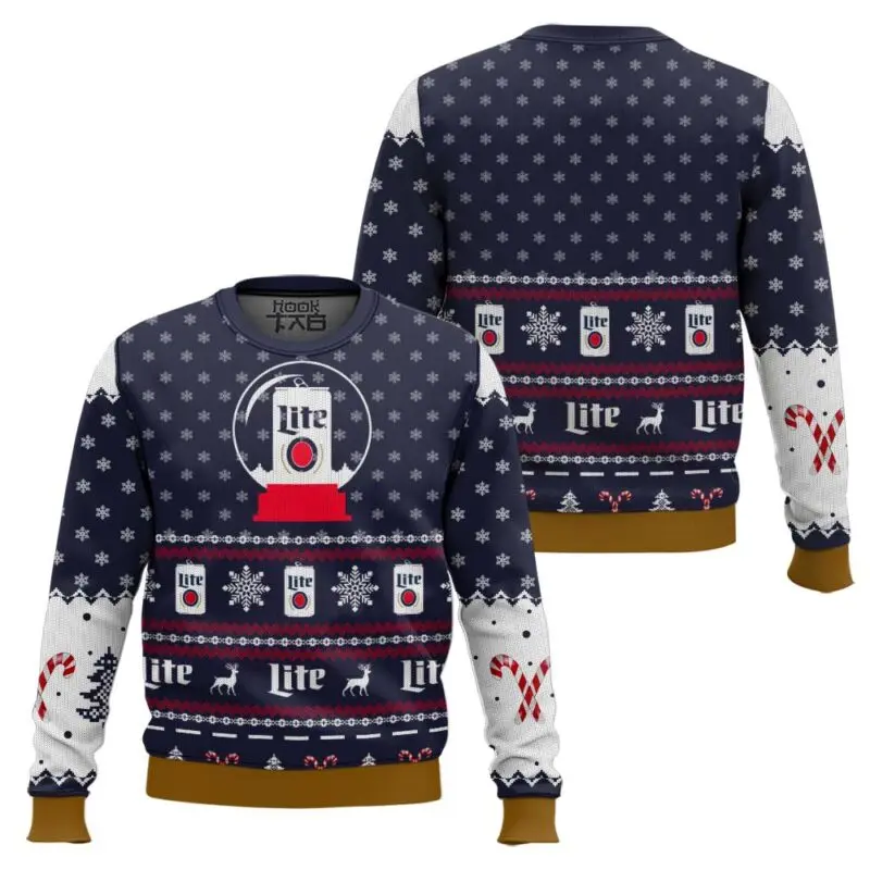 Herren Weihnachtspullover Lustig – It's the Most Wonderful Time for a Beer – Ugly Christmas Sweater für Männer, Party & Geschenk - Image 2