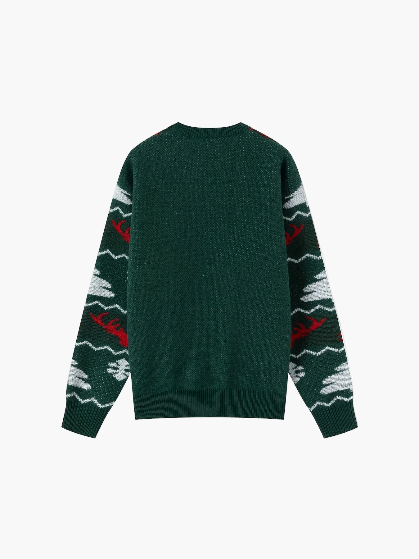 Herren Weihnachtspullover mit Rentier- und Tannenbaum-Muster – Perfekt für festliche Anlässe, lockerer Party-Stil - Image 2