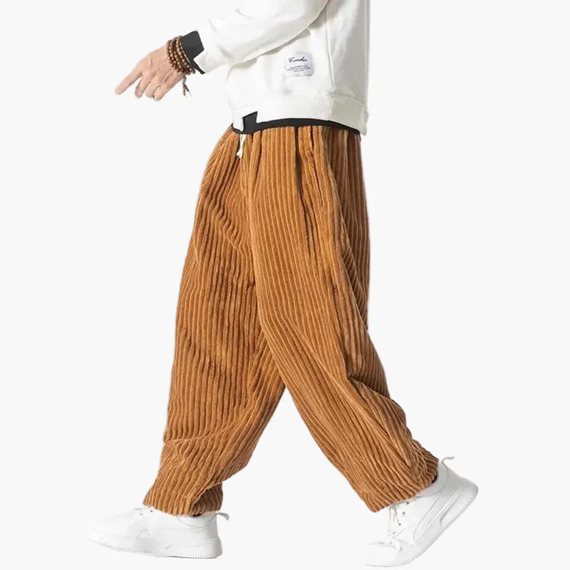 Herren Weite Freizeithose Vintage Streetwear Relaxed Fit - Image 5