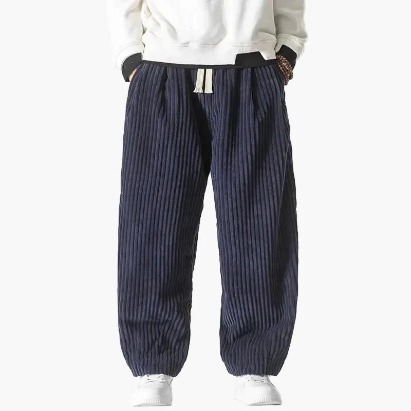 Herren Weite Freizeithose Vintage Streetwear Relaxed Fit - Image 6