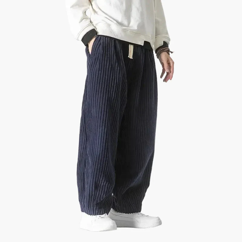 Herren Weite Freizeithose Vintage Streetwear Relaxed Fit - Image 7