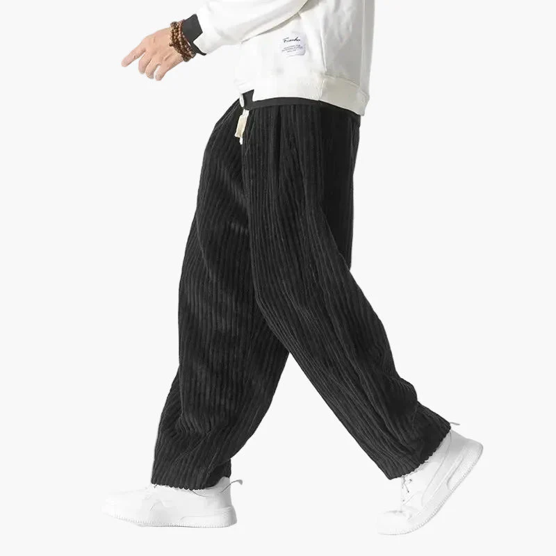 Herren Weite Freizeithose Vintage Streetwear Relaxed Fit - Image 8
