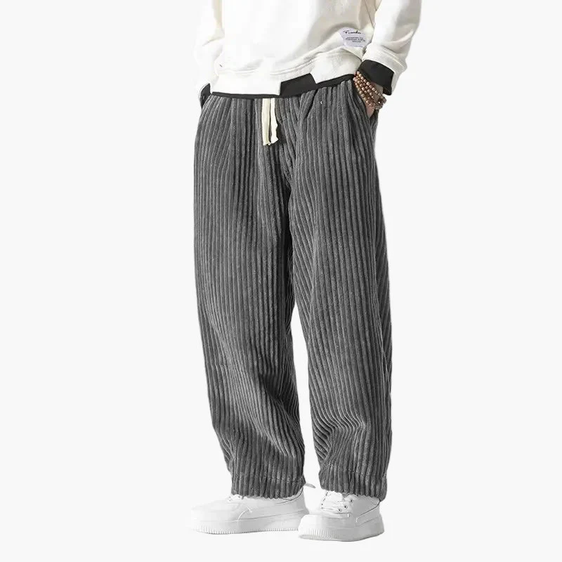 Herren Weite Freizeithose Vintage Streetwear Relaxed Fit - Image 9
