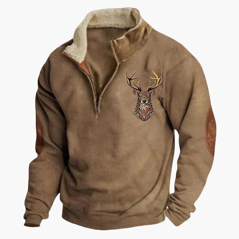 Herren Wild West Vintage Outdoor Sweatshirt – Freizeit Pullover im Western Stil - Image 13