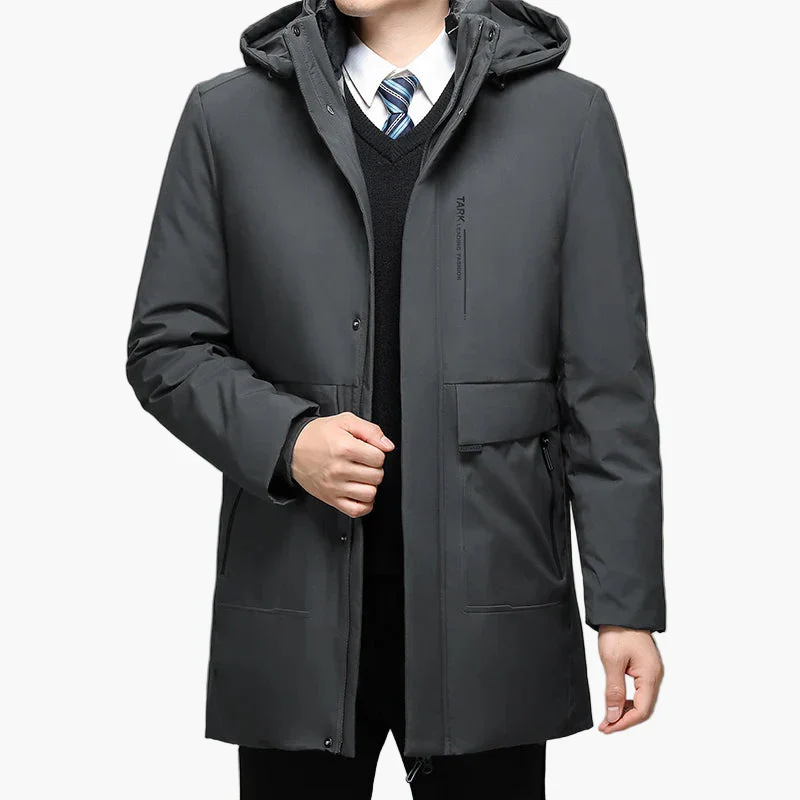 Herren Winter Business Parka – Eleganter Mantel für Büro und Alltag - Image 4