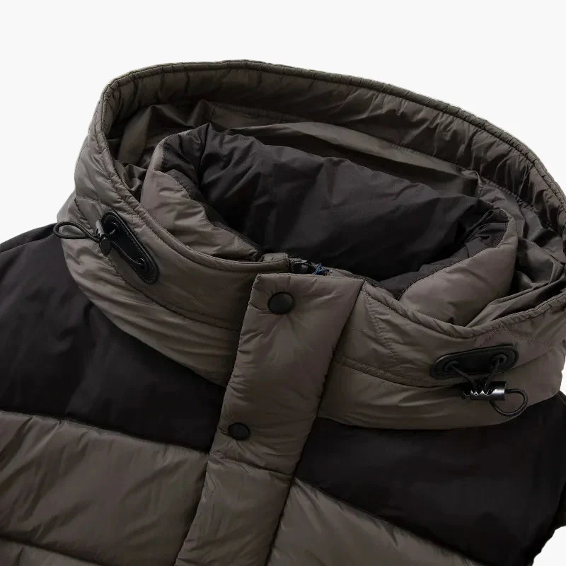 Herren Winter Steppjacke mit Kapuze – Casual Outdoor Pufferjacke für Alltag und Freizeit - Image 2