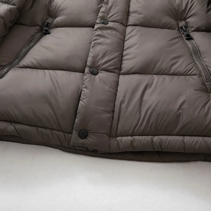 Herren Winter Steppjacke mit Kapuze – Casual Outdoor Pufferjacke für Alltag und Freizeit - Image 3