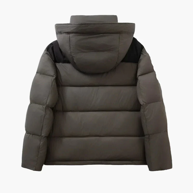 Herren Winter Steppjacke mit Kapuze – Casual Outdoor Pufferjacke für Alltag und Freizeit - Image 5