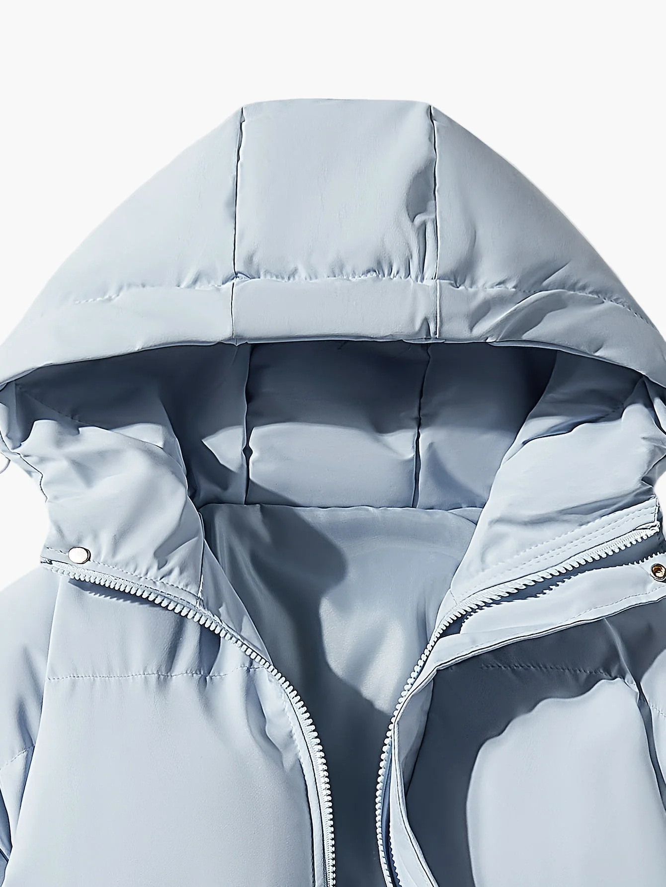 Herren Winter Steppjacke mit Kapuze, Casual Outdoor Warmjacke - Image 7