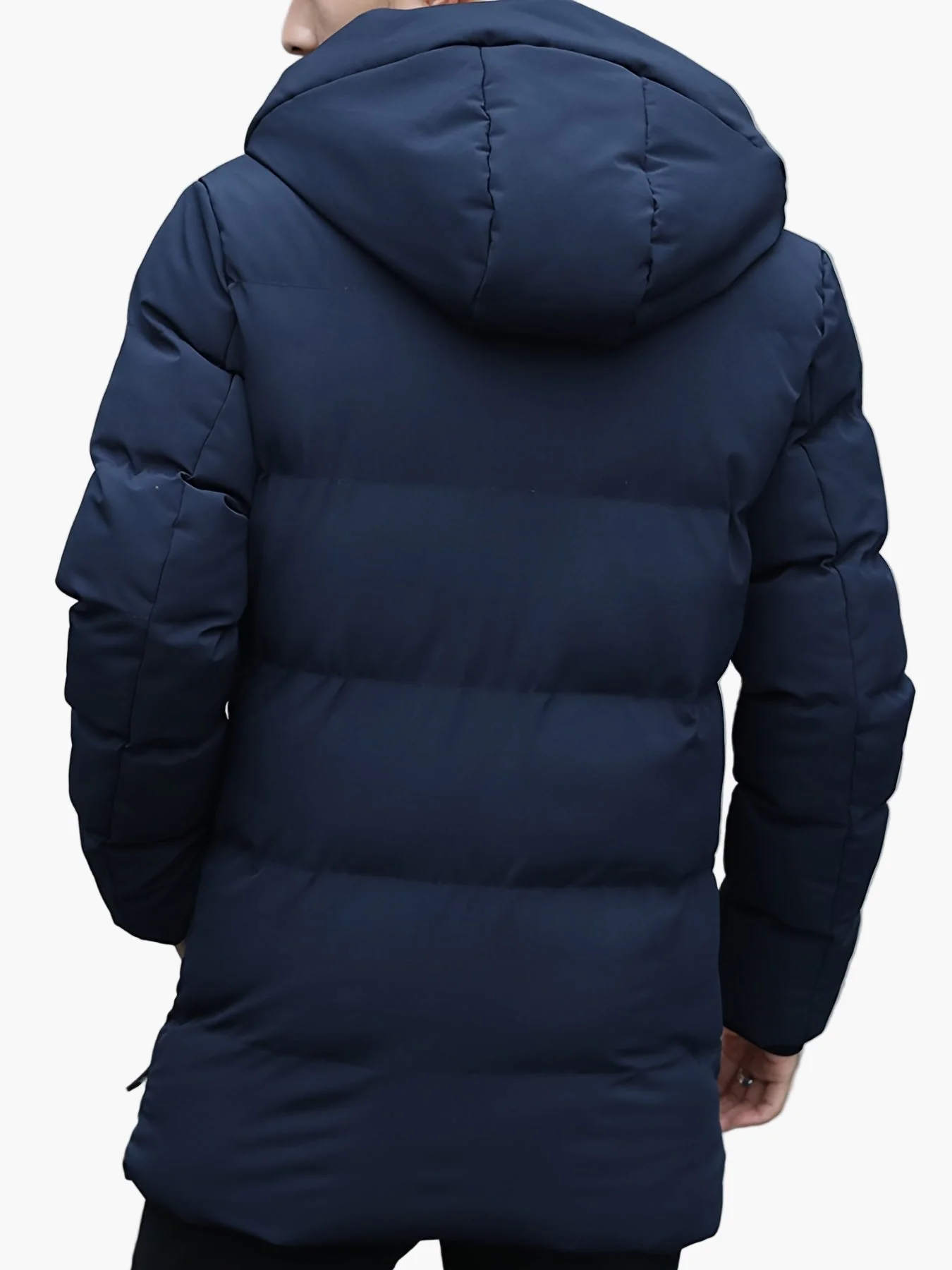 Herren Winter Steppjacke mit Kapuze – Modisch & Alltagstauglich - Image 6