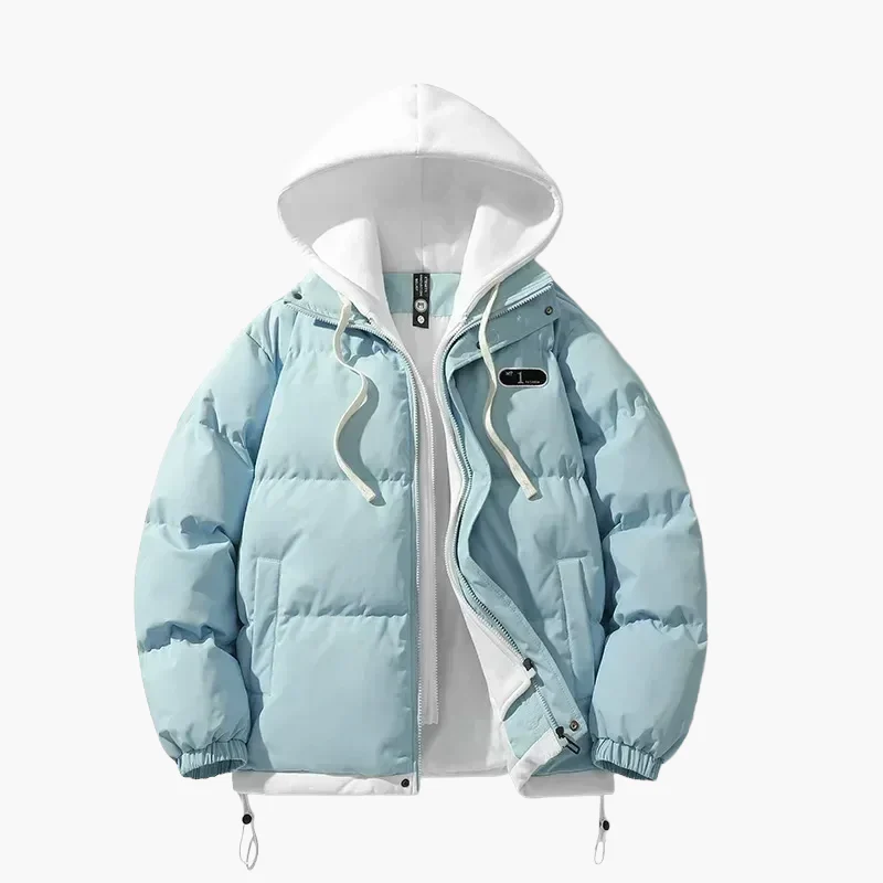 Herren Winter Steppjacke mit Kapuze – Modische Outdoorjacke für Alltag und Freizeit - Image 4