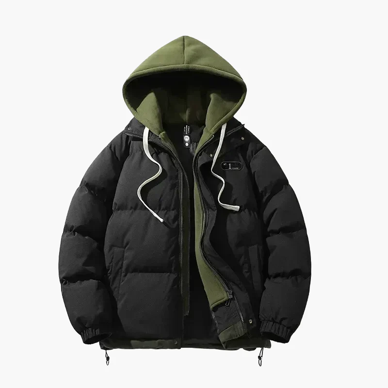 Herren Winter Steppjacke mit Kapuze – Modische Outdoorjacke für Alltag und Freizeit - Image 5
