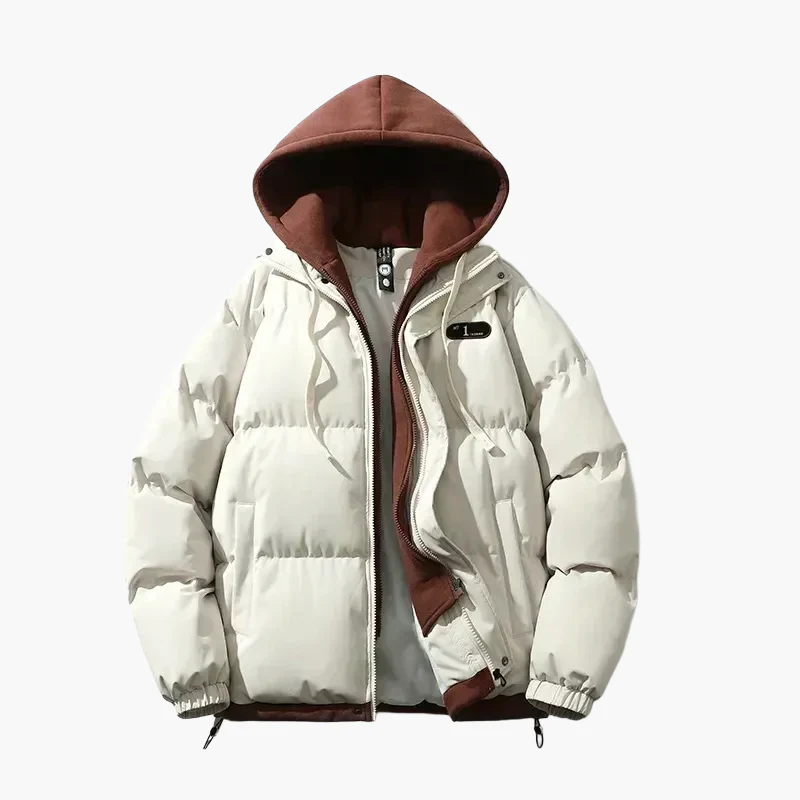 Herren Winter Steppjacke mit Kapuze – Modische Outdoorjacke für Alltag und Freizeit - Image 6