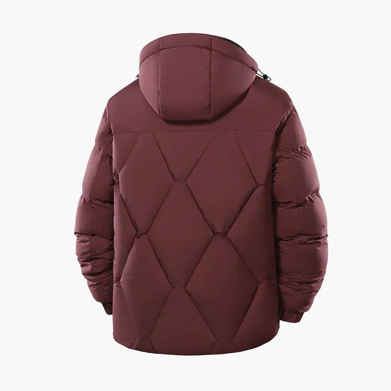 Herren Winter Steppjacke mit Kapuze – Stylische Outdoor Übergangsjacke für Alltag und Freizeit - Image 5