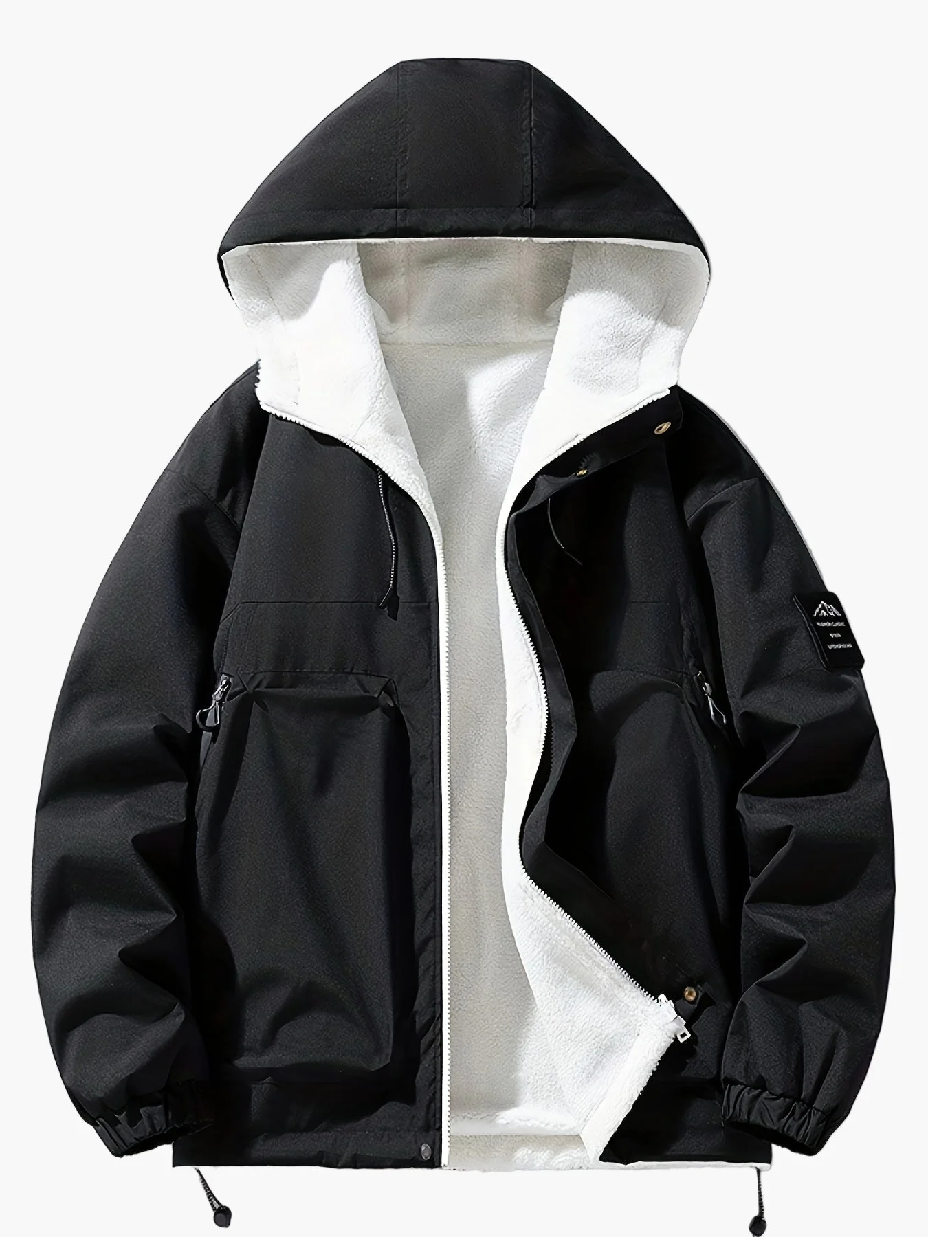 Herren Winterjacke mit Kapuze – Casual Streetwear Outdoorjacke - Image 10