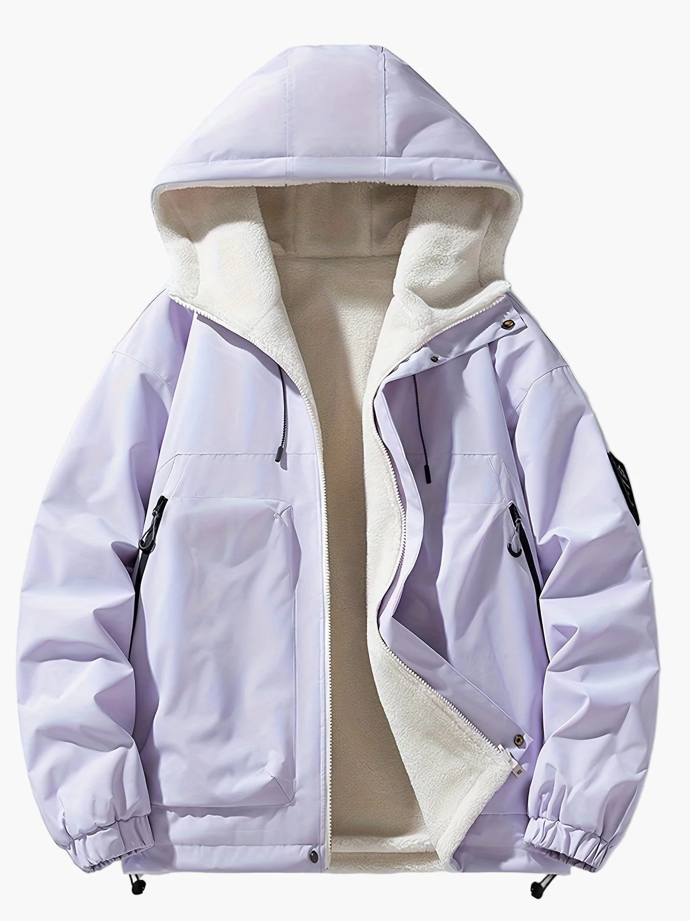 Herren Winterjacke mit Kapuze – Casual Streetwear Outdoorjacke - Image 6