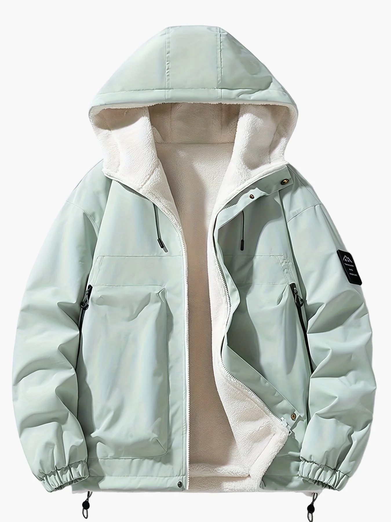 Herren Winterjacke mit Kapuze – Casual Streetwear Outdoorjacke - Image 7