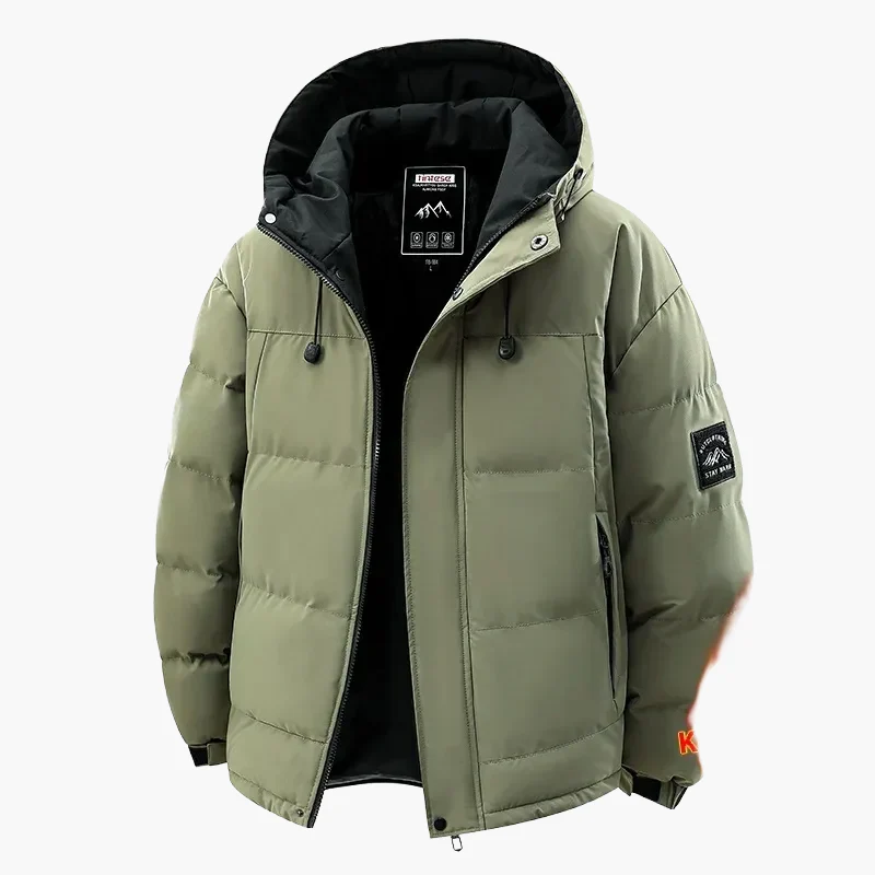 Herren Winterjacke Outdoor Wasserdicht Winddicht Kapuzenjacke Casual - Image 10