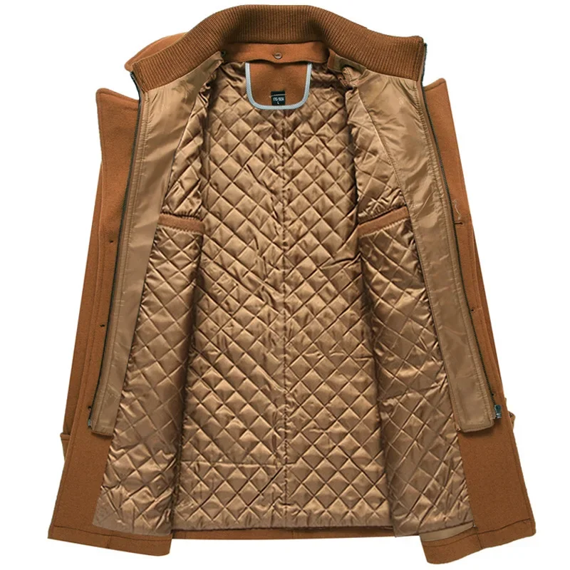 Herren Wintermantel Klassisch Modern – Eleganter Freizeit- und Businessmantel mit Stehkragen - Image 5