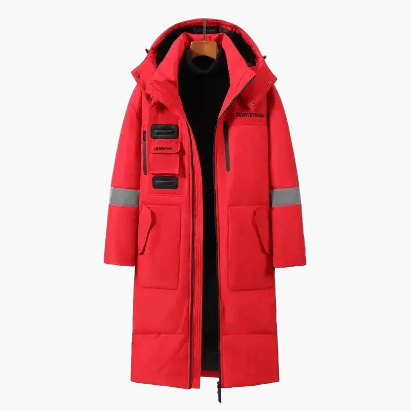 Herren Wintermantel Lange Parka Jacke – Urbaner Stil für kalte Tage - Image 4