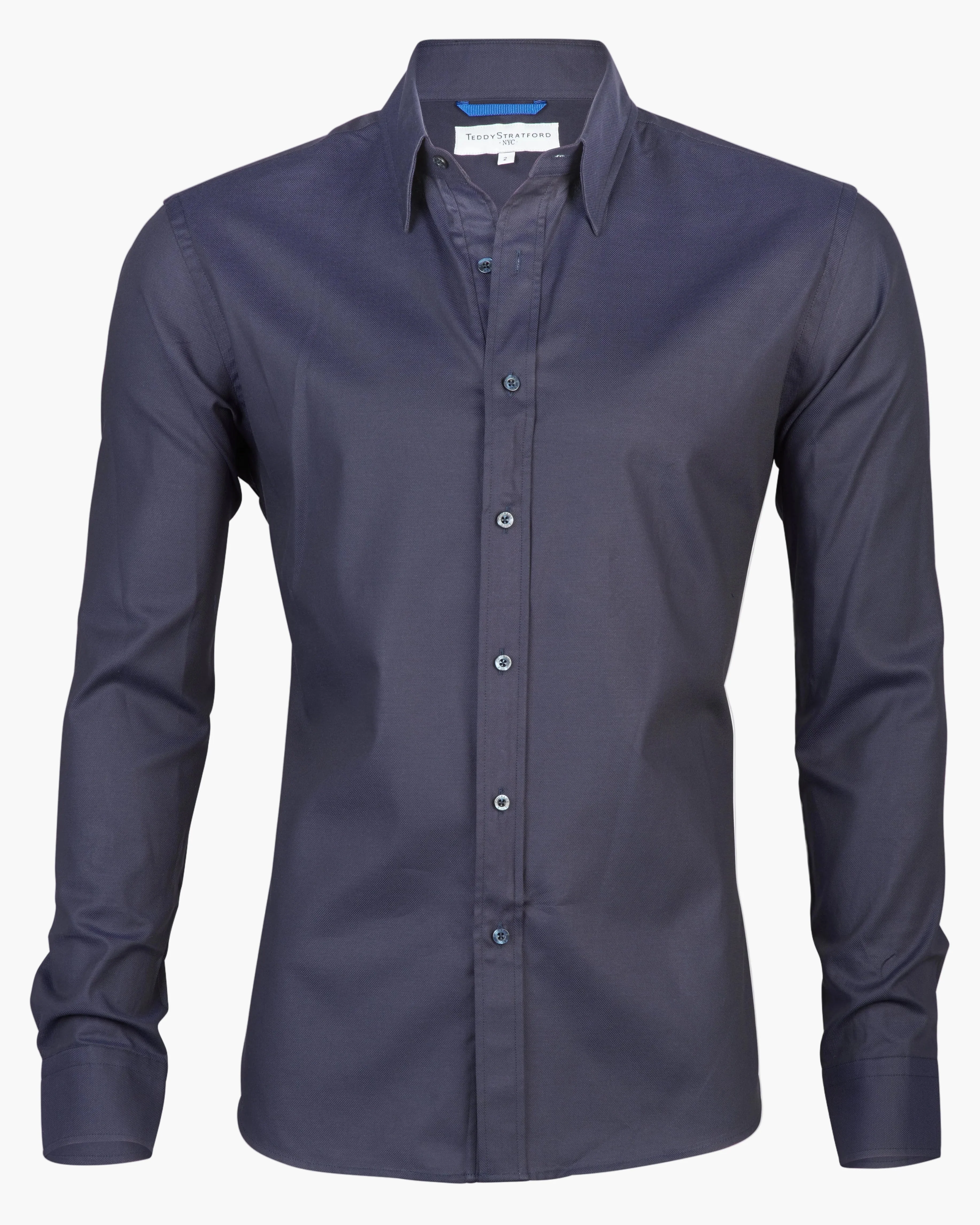 Herren Zip Fit Business Hemd – Modernes, figurbetontes Langarmhemd mit verdecktem Reißverschluss - Image 4