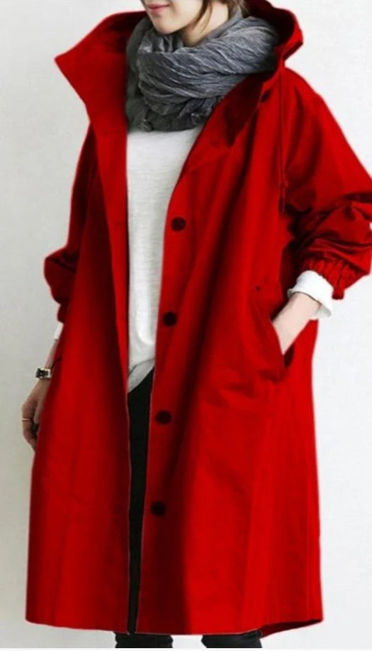 Kelly – Lässiger Mid-Length Windbreaker für Damen mit langen Ärmeln - Image 4
