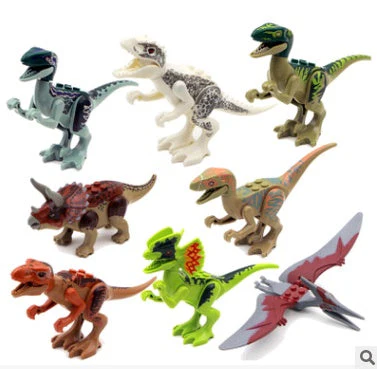 Kinder Dinosaurier Baustein Figuren Set – Lernspielzeug und Sammelobjekt, Mini Spielfiguren zum Spielen und Lernen - Image 3